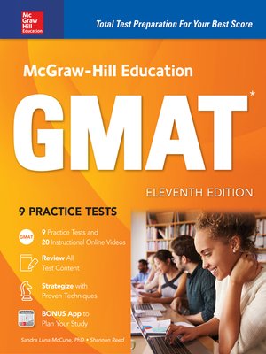 cover image of McGraw-Hill Education GMAT